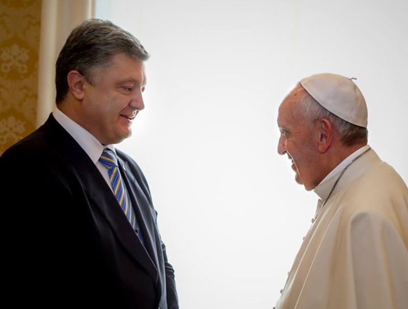 NATO - Ukraine crisis. News in brief. Friday 20 November [Ukrainian sources] Pope_and_poro3