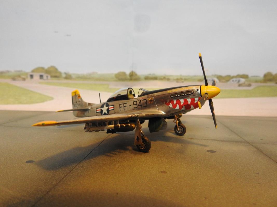 North American F-51D Mustang, Airfix, 1/72 -klar DSCN5938