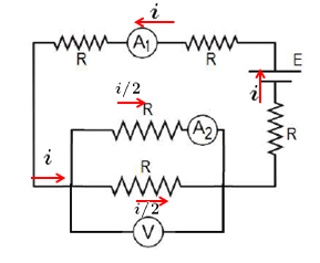 Leitura de amperímetros e voltímetros Fig1