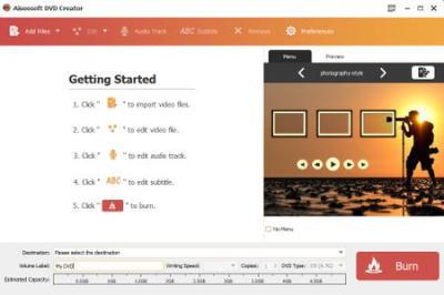 Aiseesoft Dvd Creator 5.2.38 Multilingual Image