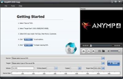 AnyMP4 DVD Copy 3.1.26 Multilingual Image