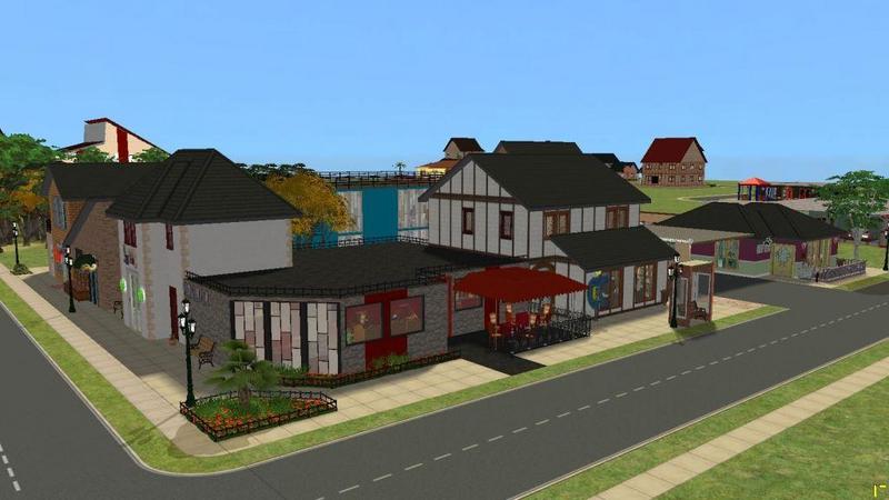 SimFansUK Update - [August 2017] Town-centre