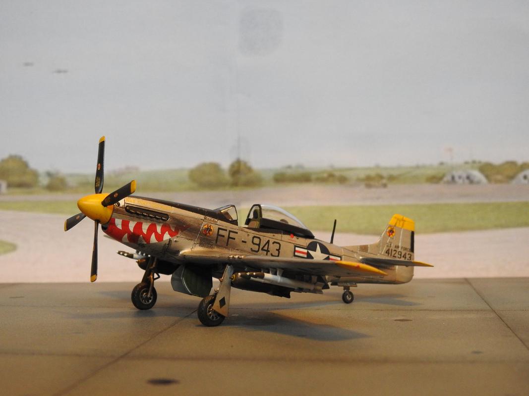 North American F-51D Mustang, Airfix, 1/72 -klar DSCN5932