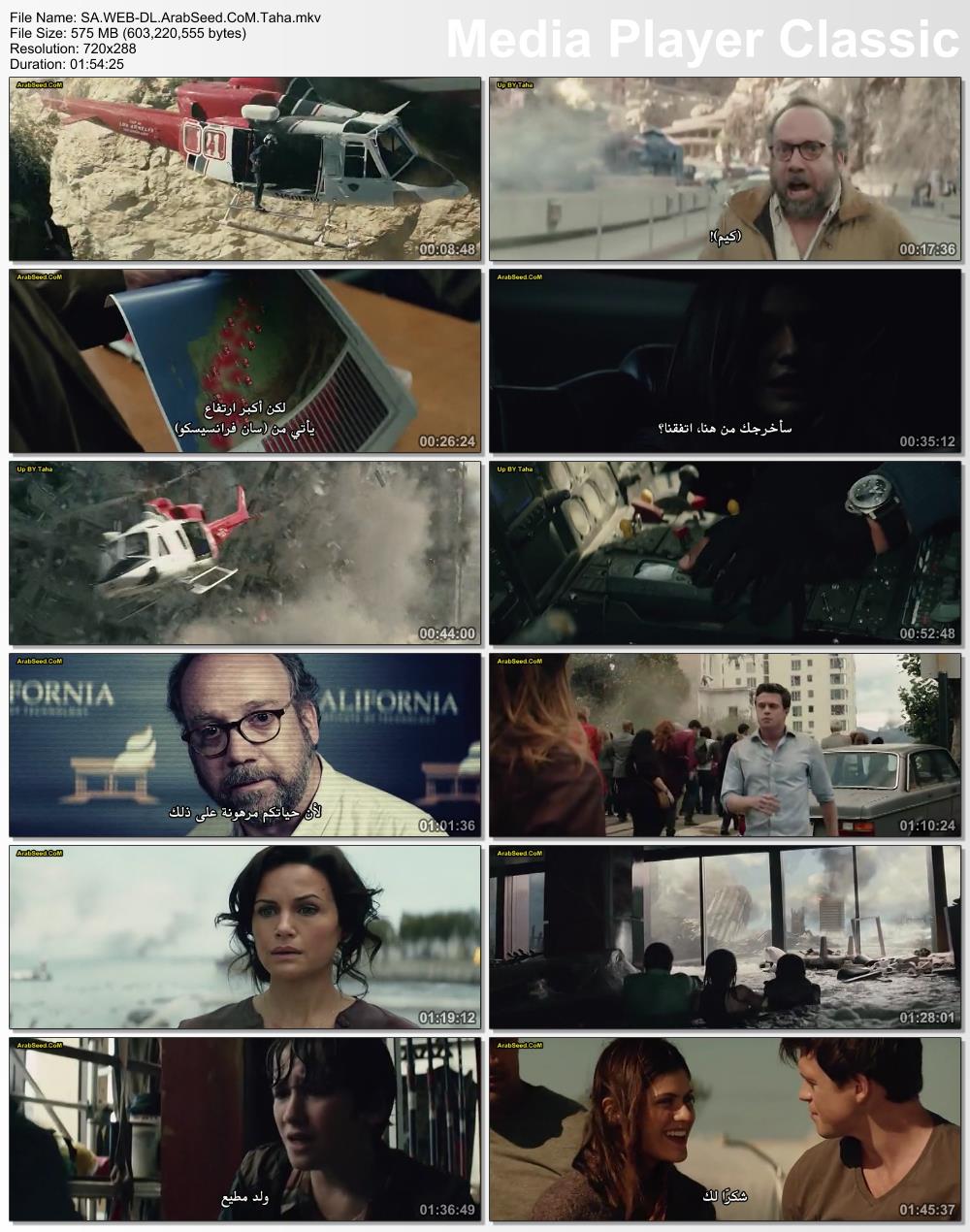 تحميل فيلم الأكشن و الإثاره San Andreas 2015 720p & 480p WEB-DL مترجم  Image