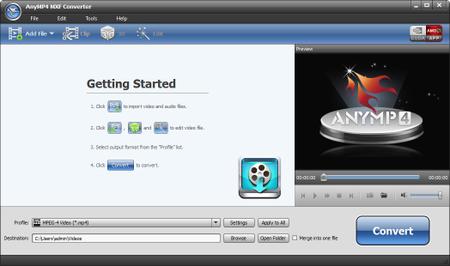 AnyMP4 MXF Converter 6.2.22 Multilingual Portable 003d3ede_medium