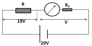 Associação de resistores e medidas elétricas Fig1