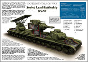 The most famous battle tank - KV-VI Fake_kv62