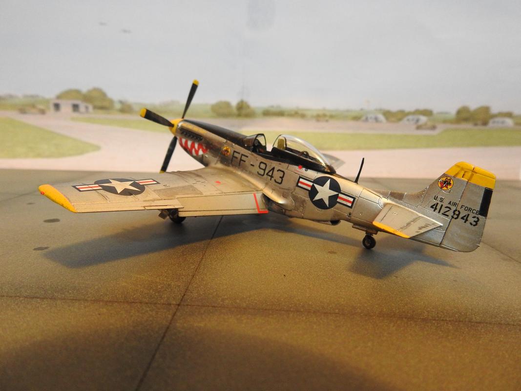 North American F-51D Mustang, Airfix, 1/72 -klar DSCN5941