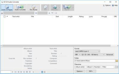 EZ CD Audio Converter Ultimate 6.2.3.1 (x86/x64) Multilingual Portable Image