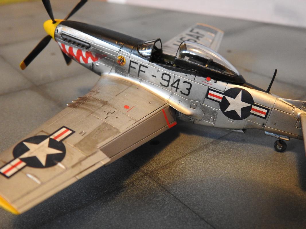 North American F-51D Mustang, Airfix, 1/72 -klar DSCN5952