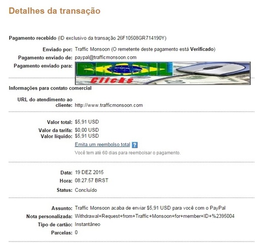 5º Pagamento Trafficmonsoon 5_trafficmonsoon