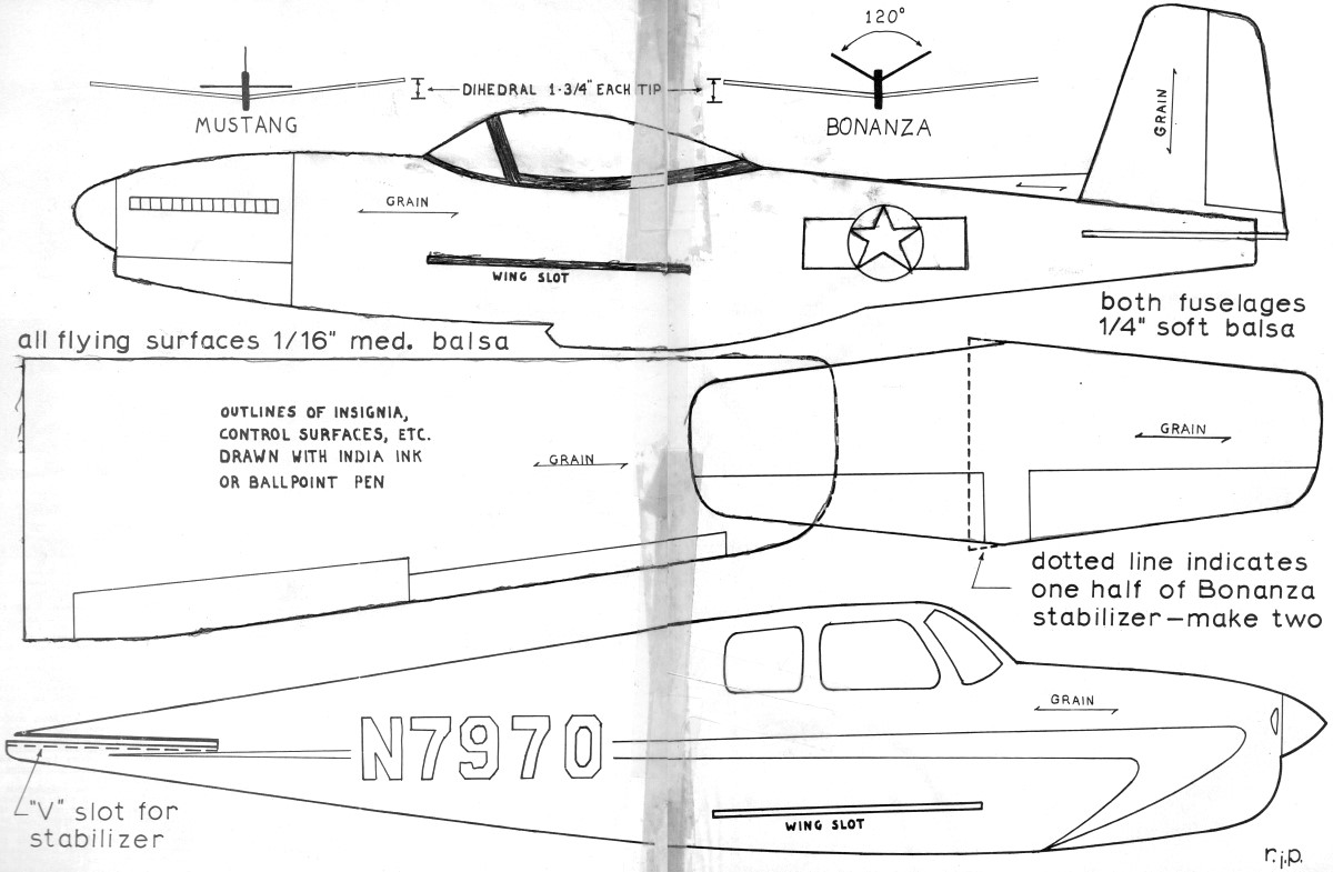 For the Kids Bonanza-mustang-plans-jan-1971-aam-1200x785