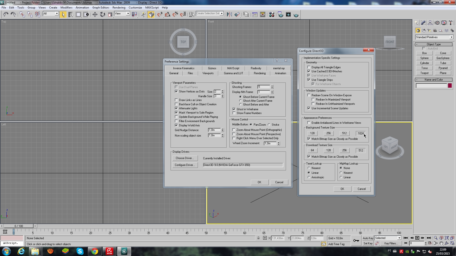 É possível, exportar do SketchUp, para o 3DSMax? Shot0007