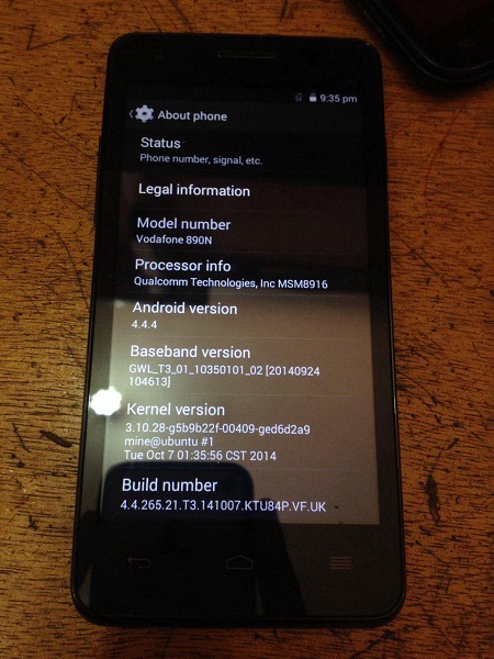 Vodafone 890N v4.4.4 Root Success 9dec2e02aea9c939a2cdbe596aeac028c11e776ba10620fe