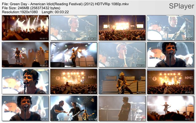 Green Day - American Idiot(Reading Festival) (2012) HDTVRip 1080p 0d37f8534ab4