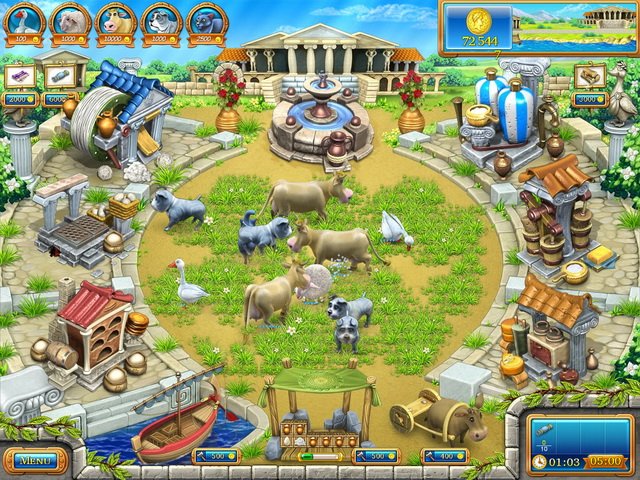 لعبةFarm Frenzy: Ancient Rome كاملة للتحميل 0fb9718c6500