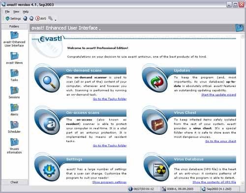 حصريا الاصدار الجديد من برنامج الافاست  avast! 4.8.1351 فى اخر اصداراته لعام 2009 على اكثر من سيرفر 6573a2da75ef