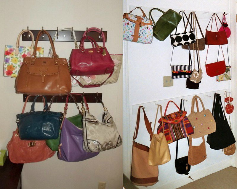  Clever Handbag Storage Ideas - أفكار ذكية لتخزين حقائبك 99b5e69b62d6