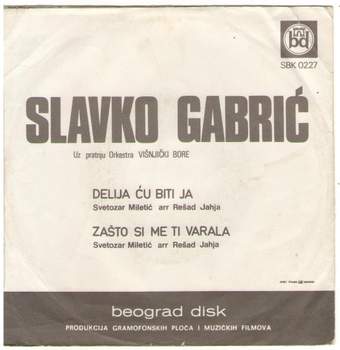 Slavko Gabric - Beograd disk SBK 0227  - 31.01.75 18318617_4_001