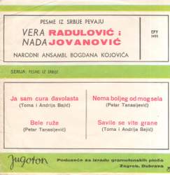 Vera Radulovic i Nada Jovanovic - Jugoton EPY 3455 - 6.5.65 18123225_02