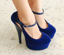  كولكشن للكعب العالي باللون الازرق Blue-blue-heels-cool-cute-589787