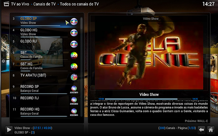 canais HD - IPTV NO TITAN USANDO XBMC COM GUIA DE PROGRAMAÇÃO (+ DE 200 CANAIS) 23-04-2014 Screenshot012