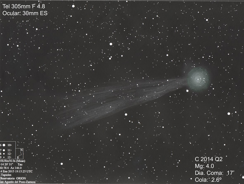 Cometa C/2014 Q2 Lovejoy C2014_Q2_14012015_B