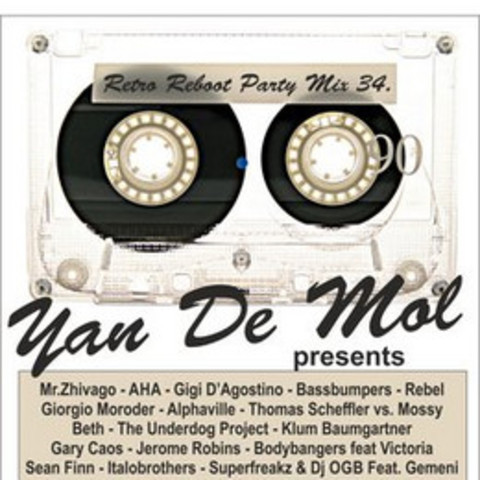 Yan De Mol - Retro Reboot Party Mix 34 Front