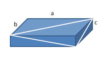 Volume pela diagonal Im1