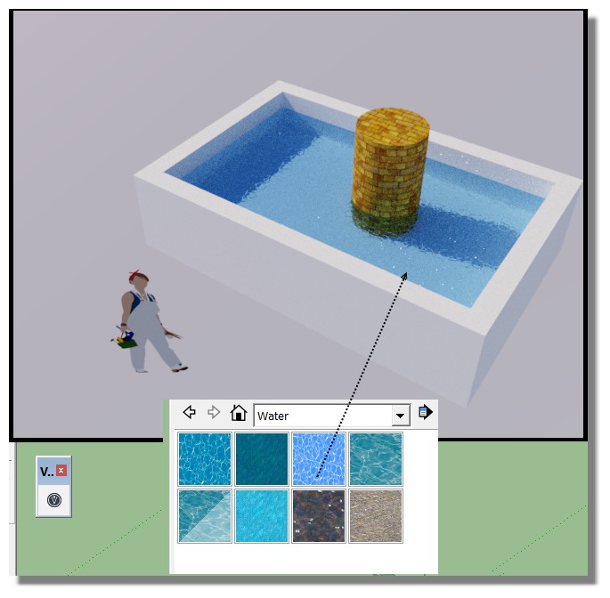 Visualizer pour Sketchup Water