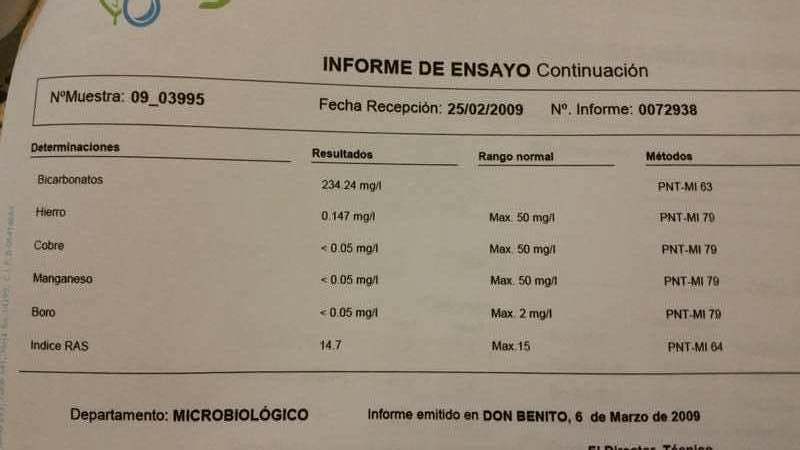 ¿Cómo asimila mejor el FÓSFORO el olivo? Analisis_Agua_pozo1