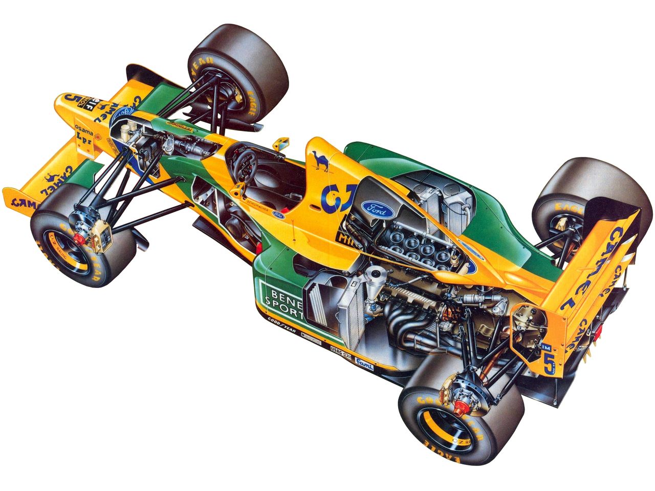 cutaway drawing - Page 3 Cutaway_drawing_1993_benetton_b193