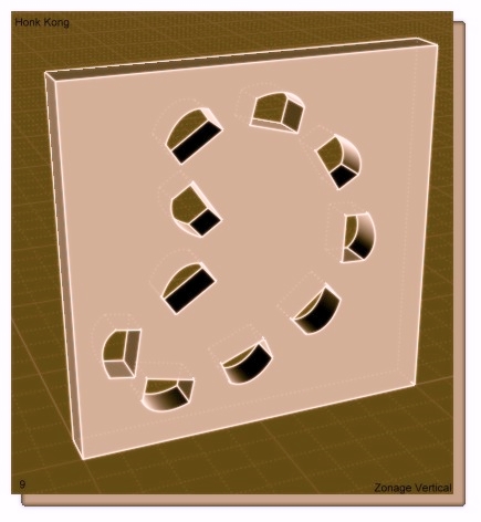 1ère PHASE MODELISATION D'UN BATIMENT – PILOU - Moi3D B009b