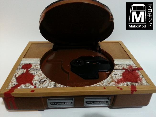 My Resident Evil PlayStation case mod Image