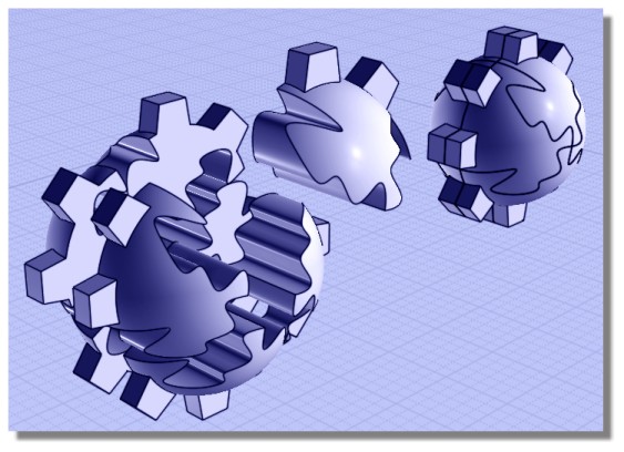 sketchup et dessin vectoriel PUZZLE