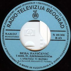 Beba Pavicevic 1975 - Srela sam ga, vodio je sina (Singl) 30449234_R-4