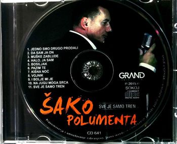 Sako Polumenta 2015 - Sve je samo tren 24603905_CD