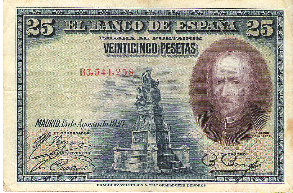 25 pesetas de 1928 Image