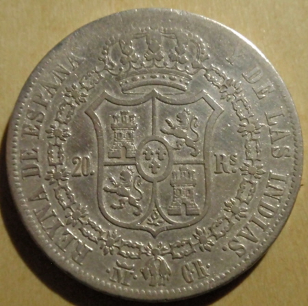 20 reales 1836 Madrid, Isabel II (Javi dedit) 1836_R