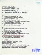 Vinko Brnada - 1982 - Zvijezdo Sjajna, Pozdravi Mi Dragu Vinko_Brnada_1982_Zadnja