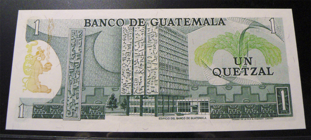 1 Quetzal Guatemala, 1978 Gtm59cr