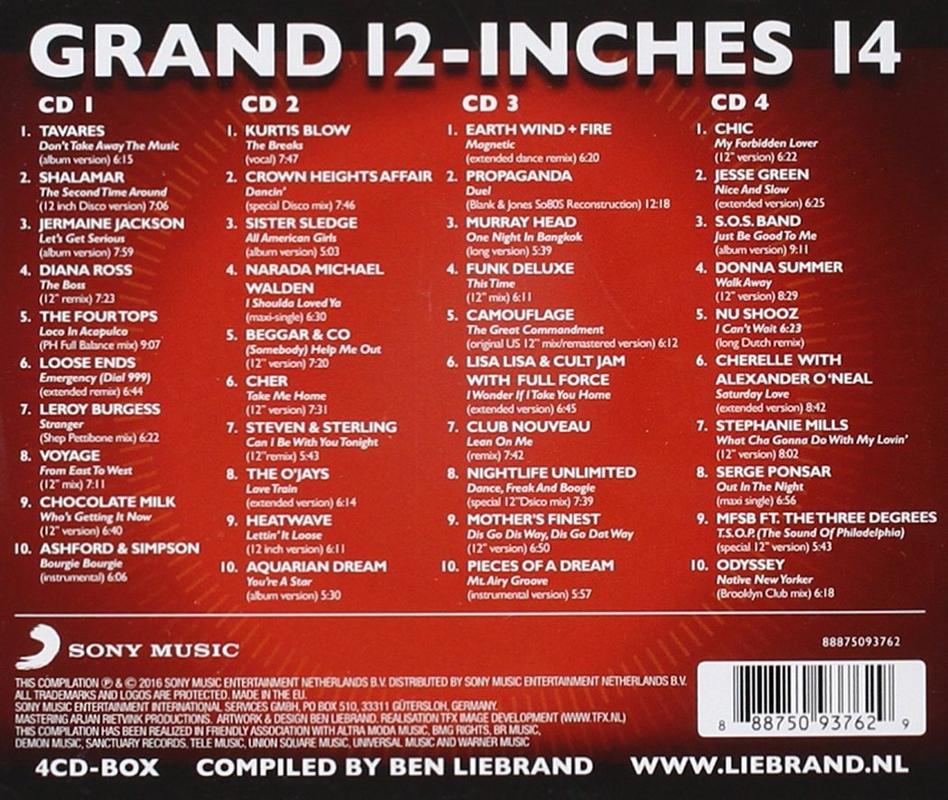 Grand 12-Inches (Compiled By Ben Liebrand) Grand1