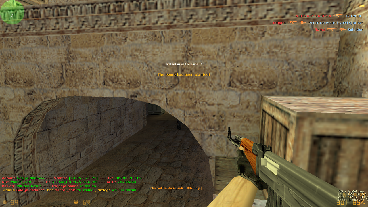 Slike za unban. De_dust20014