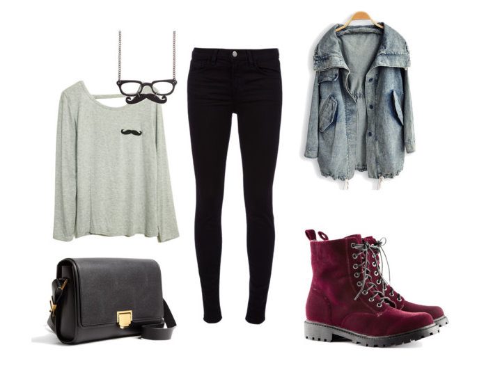 ملابس صيفية رائعة لك انت Polyvore-black-boots-denim-Favim.com-692734