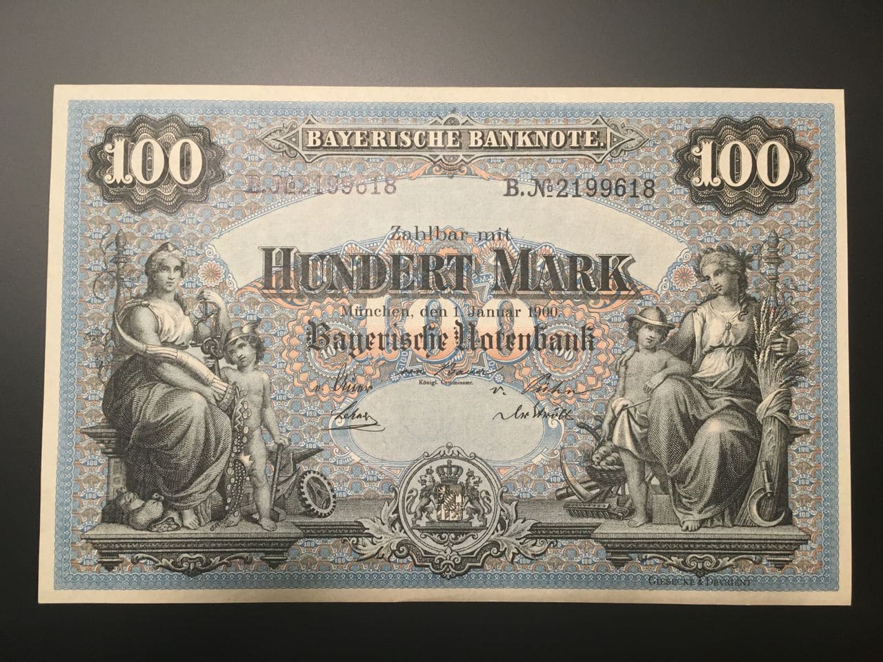 100 Mark Bayerische Notenbank IMG_0947