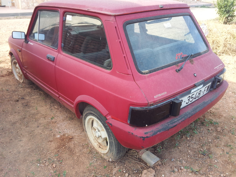 Restauración Autobianchi A112 LX del ´83 (Fecha comienzo 12-11-2013) 20131030_110552