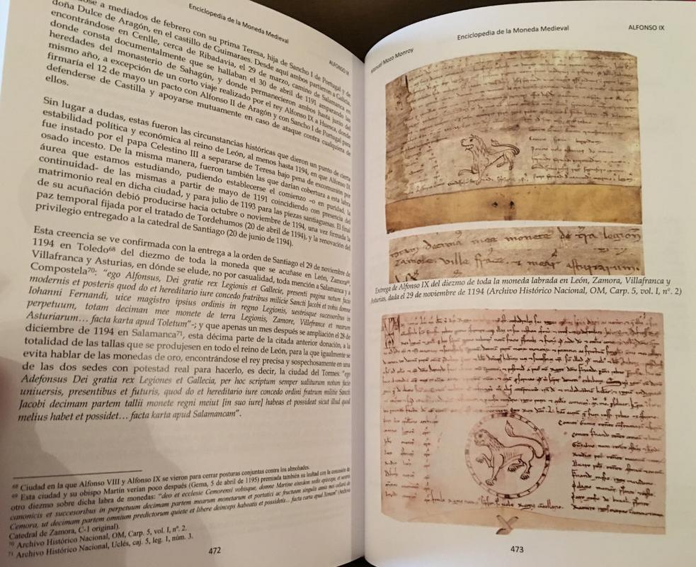 Enciclopedia de la Moneda Medieval Románica de Castilla y León ss.VIII-XIV Image