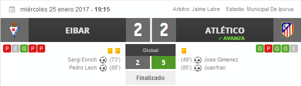 Atlético de Madrid - S.D. Eibar. Jornada 36.(HILO OFICIAL) Image