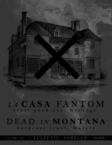 La Casa Fantom (Noruega) - Gira peninsular Casafantomca