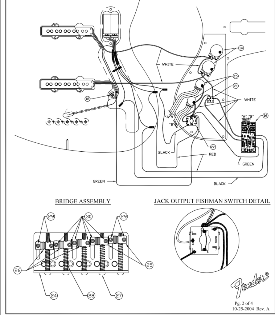 Vendo: CIRCUITO ATIVO MARCUS MILLER 5 - AMERICANO - VENDIDO Marcus_Miller_5_wiring_diagram